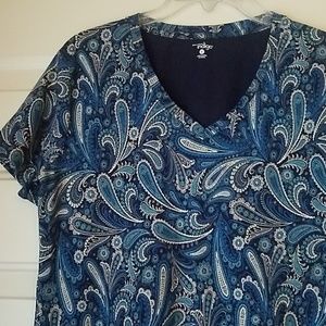 *SOLD* Indigo Top - Size L